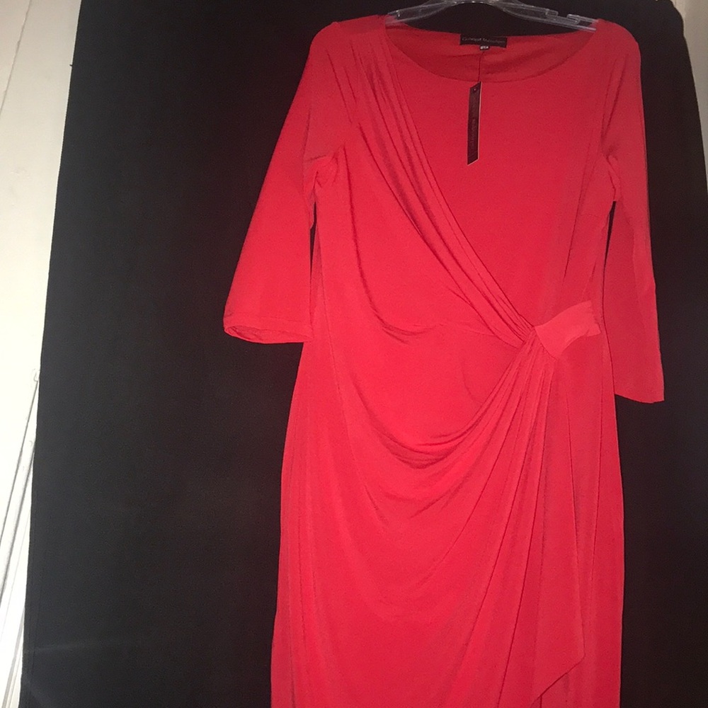 Red dress